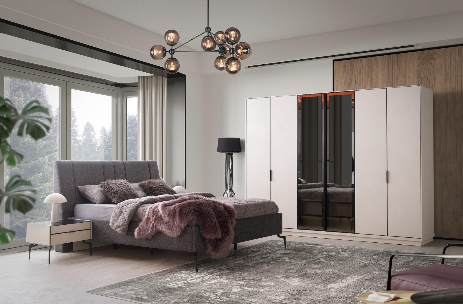 Nevada Yatak Odası + Yatak Baza Dahil