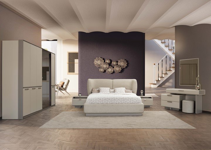 Soft Yatak Odası + Yatak Baza Dahil