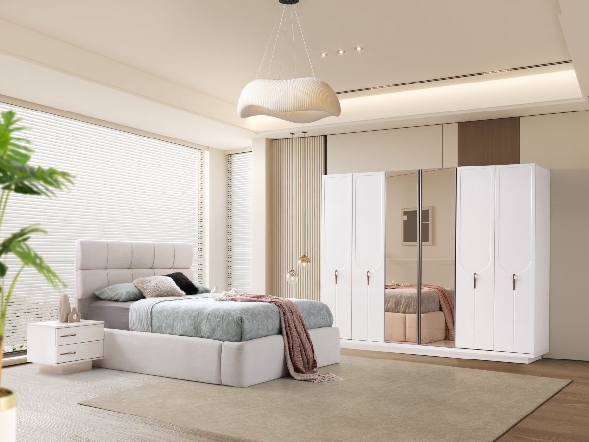 Asya Yatak Odası + Yatak Baza Dahil