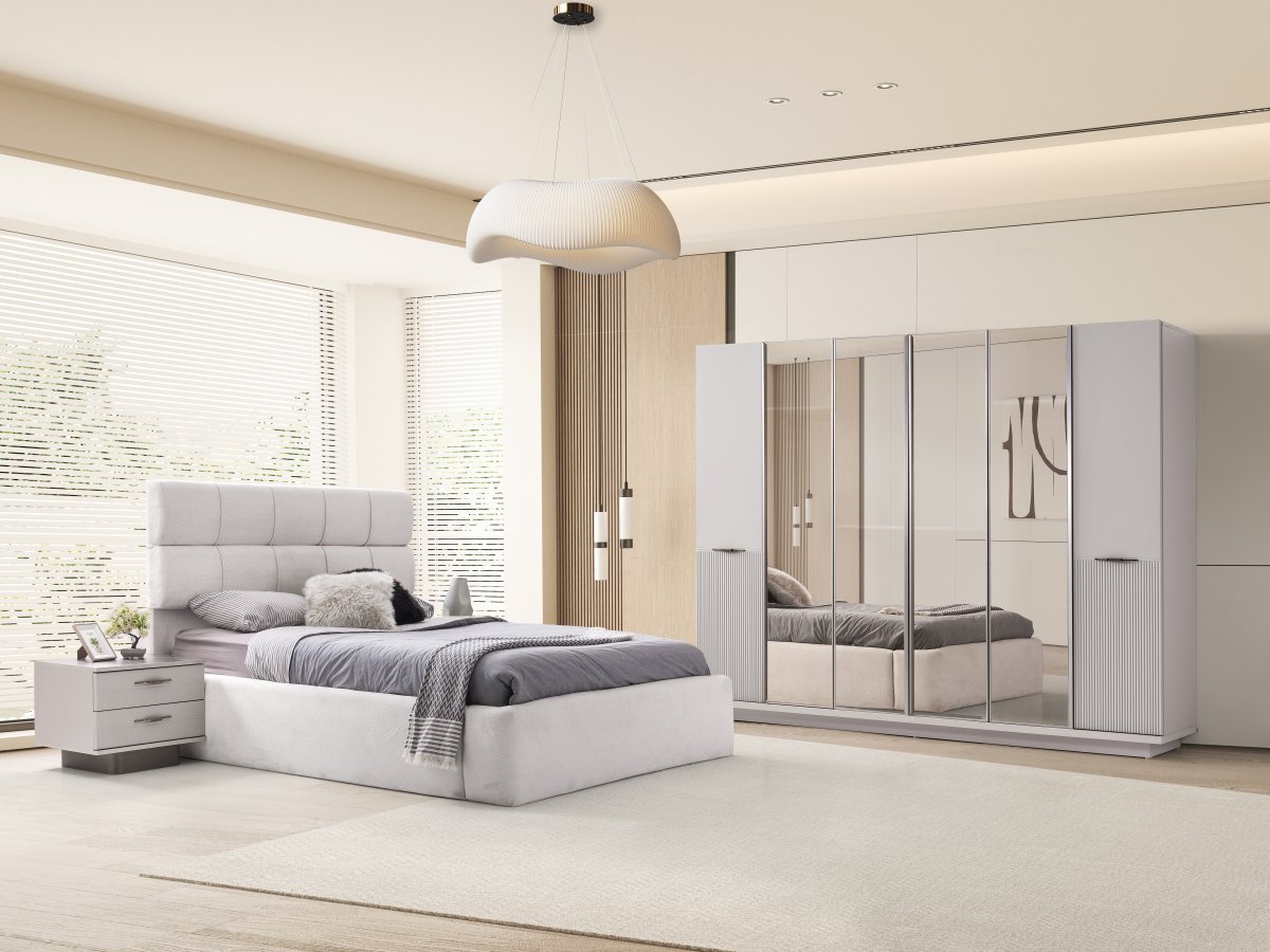 Defne Yatak Odası + Yatak Baza Dahil