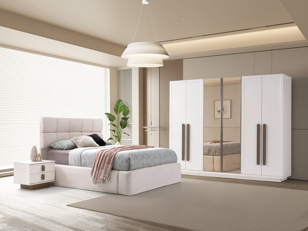 Himalaya Yatak Odası Takımı + Yatak Baza Dahil