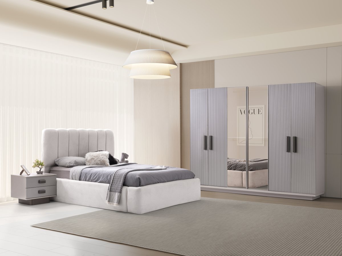 Colombia Yatak Odası + Yatak Baza Dahil