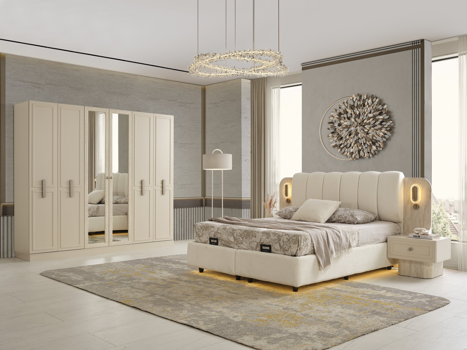 Galata Yatak Odası + Yatak Baza Dahil