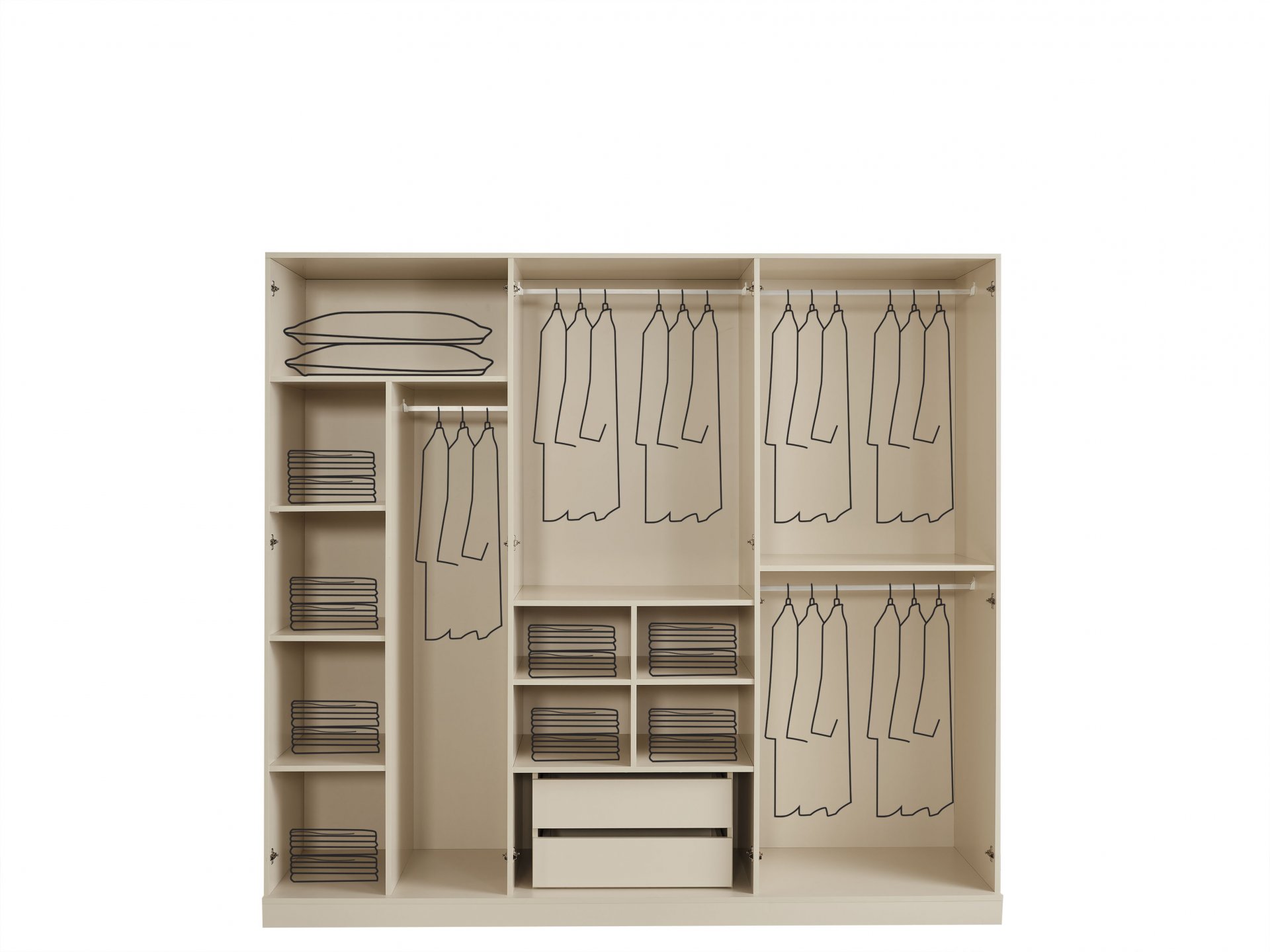 Moda Yatak Odası + Yatak Baza Dahil