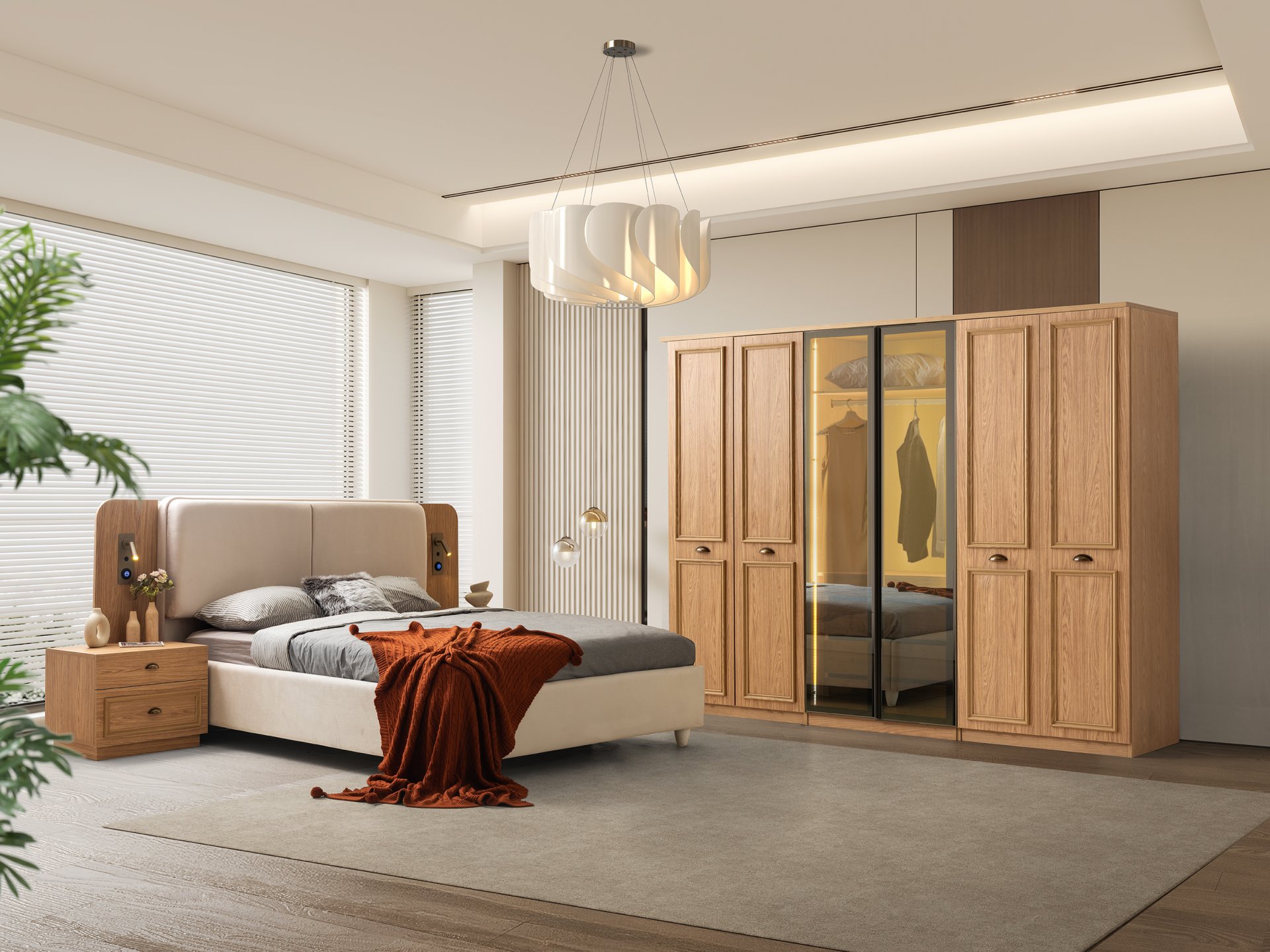 Varna Yatak Odası + Yatak Baza Dahil