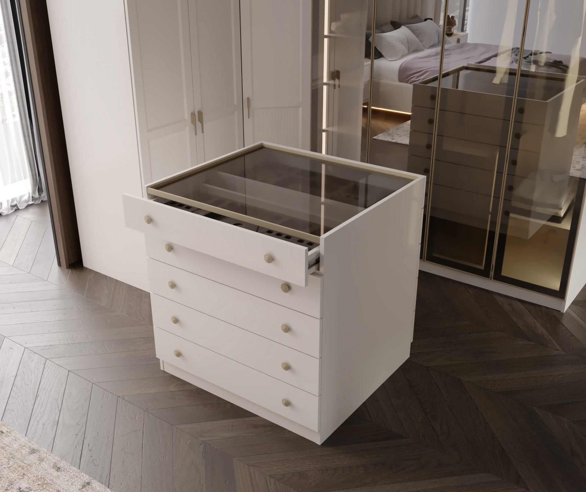 Cemre Yatak Odası Baza + Yataş Puffy Yatak Dahil