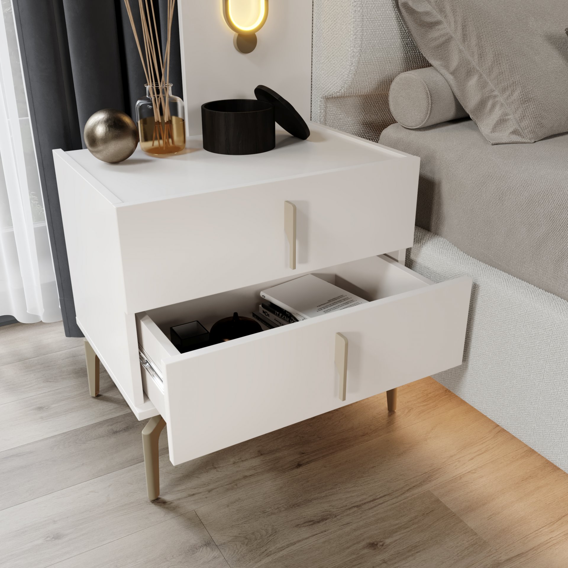 Beyoğlu Aytaşı Köşe Yatak Odası + Yatak Baza Dahil