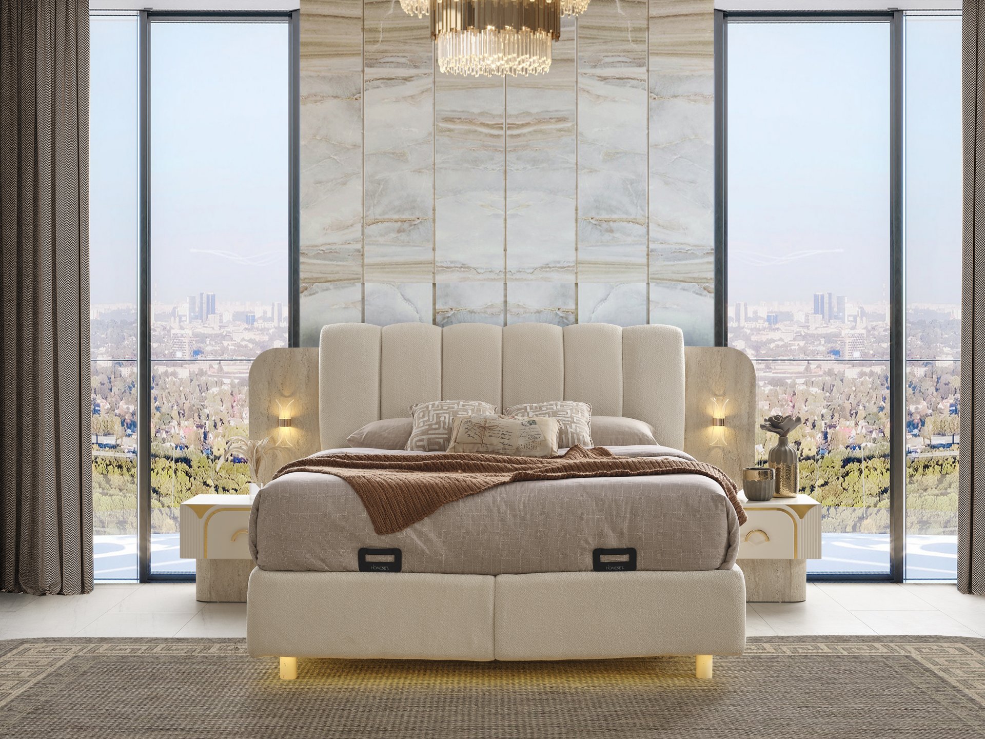 Ronda Yatak Odası + Yatak Baza Dahil