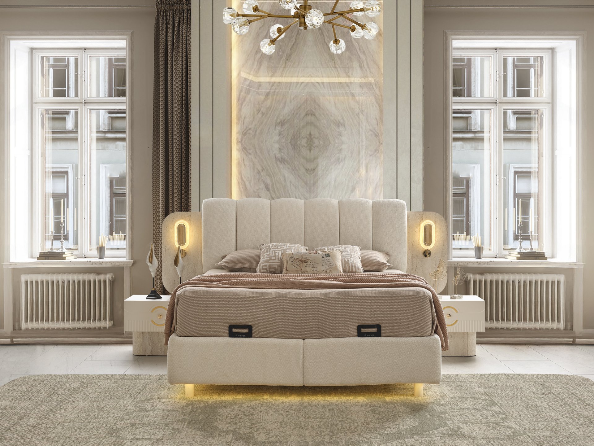 Sagrada Yatak Odası + Yatak Baza Dahil