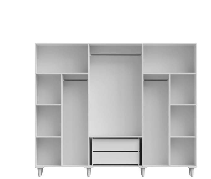 Lale 6 Kapaklı Dolap